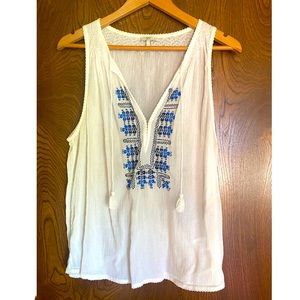 Joie flowy boho tank blouse